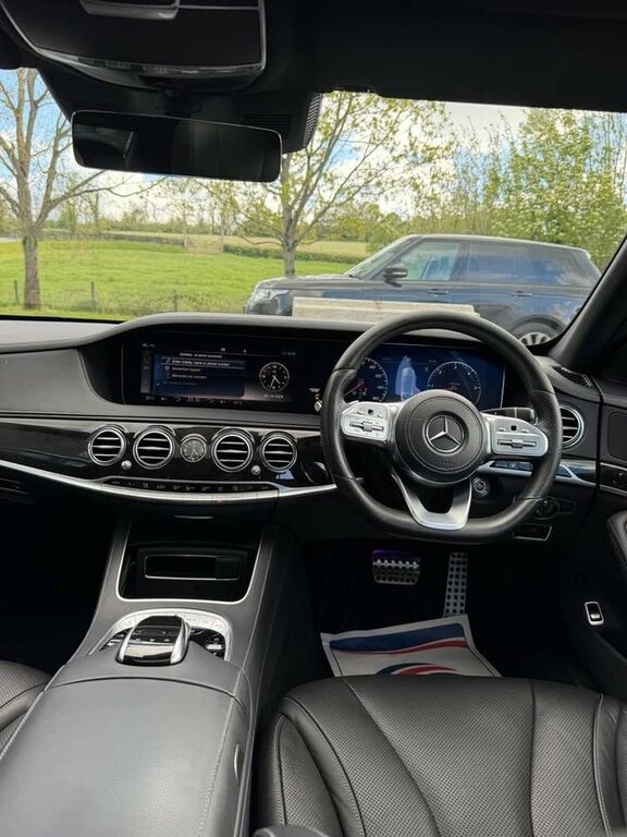 Mercedes-Benz S Class 2019 2.9 S350ld Amg Line Executive Saloon Di KM19WEA Blue #6