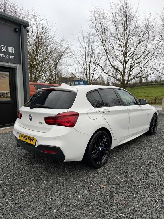 BMW 1 Series 2019 1.5 118I Gpf M Sport Shadow Edition Hatchback YH69RVK White #2