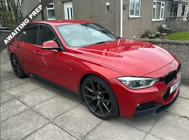 BMW 3 Series 2016 3.0 330D M Sport Saloon Xdriv Red