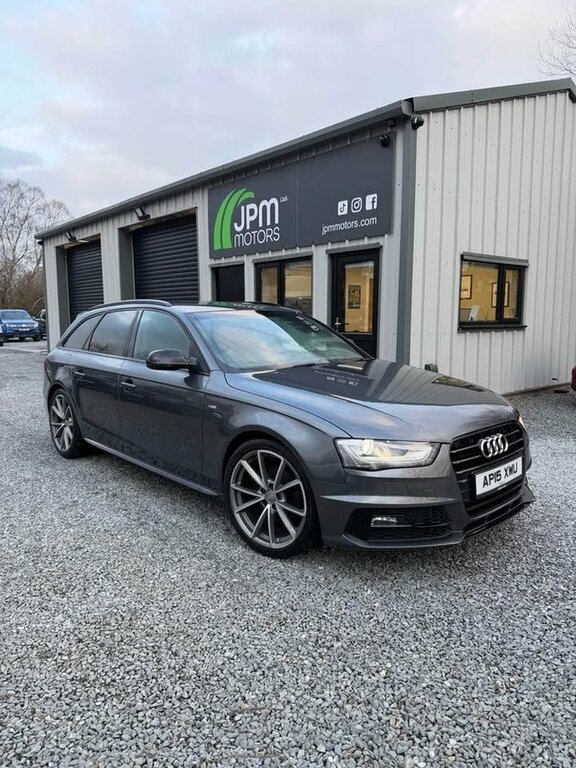 Audi A4 Avant 2015 2.0 Tdi Black Edition Estate Manua Grey