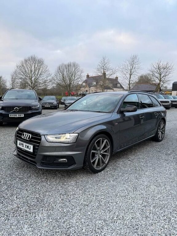 Audi A4 Avant 2015 2.0 Tdi Black Edition Estate Manua AP15XWU Grey #2