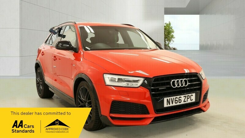 Audi Q3 Tdi Quattro S Line NV66ZPC Red #2