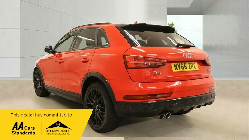 Audi Q3 Tdi Quattro S Line NV66ZPC Red #3