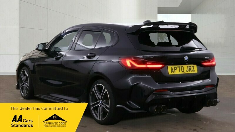 BMW 1 Series 118I M Sport AP70JRZ Black #3