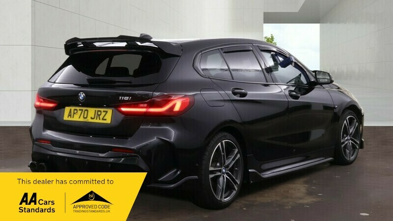 BMW 1 Series 118I M Sport AP70JRZ Black #4