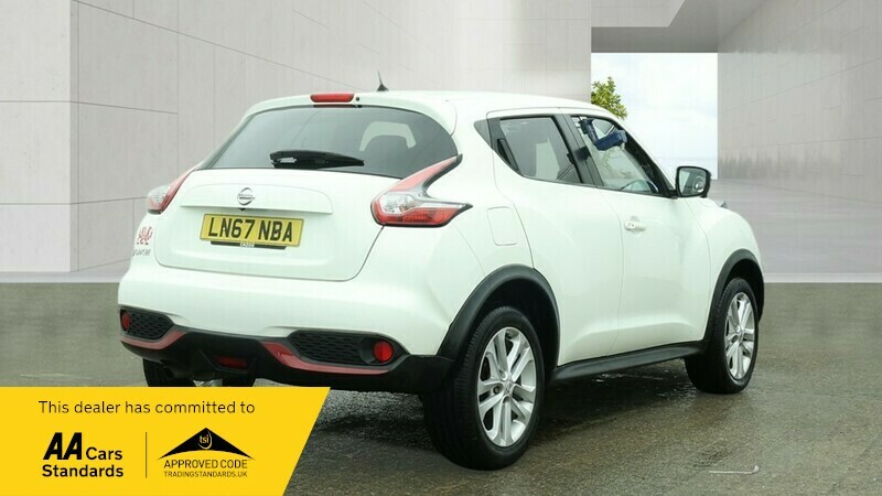 Nissan Juke N-connecta Dig-t LN67NBA White #4