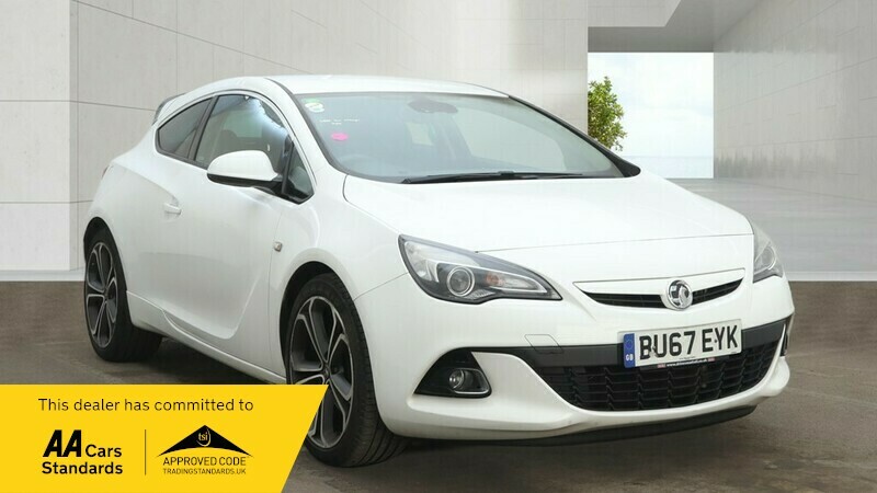 Vauxhall Astra GTC Limited Edition S S White