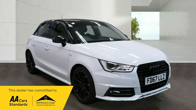 Audi A1 Sportback Tfsi S Line FD67LLZ White #2