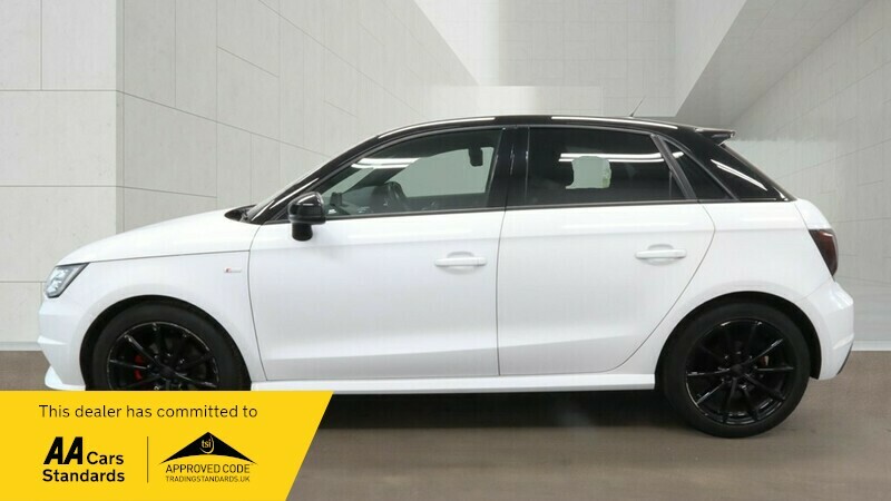 Audi A1 Sportback Tfsi S Line FD67LLZ White #6