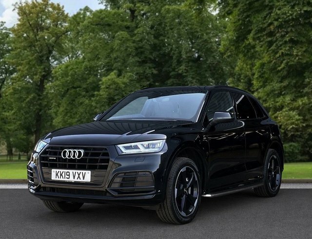 Audi Q5 2019 2.0 Tdi 40 Black Edition Suv S Tro KK19VXV Black #2