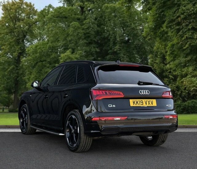 Audi Q5 2019 2.0 Tdi 40 Black Edition Suv S Tro KK19VXV Black #6