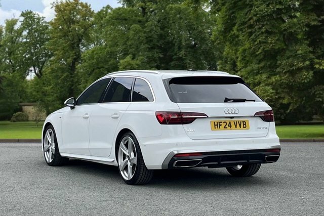 Audi A4 Avant 2024 2.0 Tfsi 40 S Line Estate S Tronic HF24VVB White #5