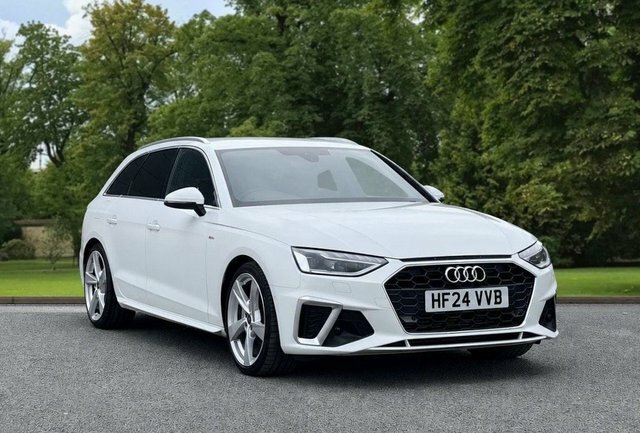 Audi A4 Avant 2024 2.0 Tfsi 40 S Line Estate S Tronic White