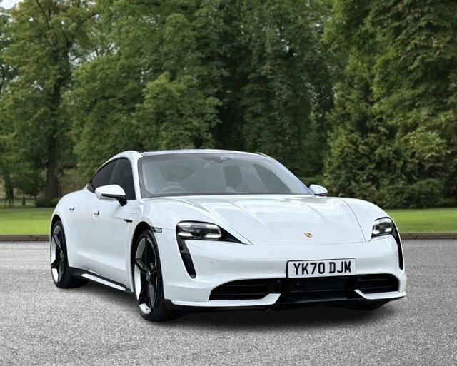 Porsche Taycan 2020 Performance Plus 93.4Kwh Turbo Saloon Ele White