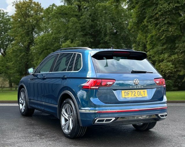 Volkswagen Tiguan 2023 1.5 Tsi R-line Edition Suv Dsg Eur DF72OLT Blue #6