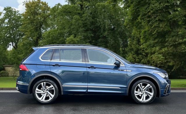 Volkswagen Tiguan 2023 1.5 Tsi R-line Edition Suv Dsg Eur DF72OLT Blue #4