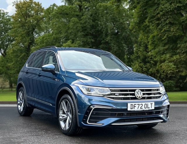 Volkswagen Tiguan 2023 1.5 Tsi R-line Edition Suv Dsg Eur Blue