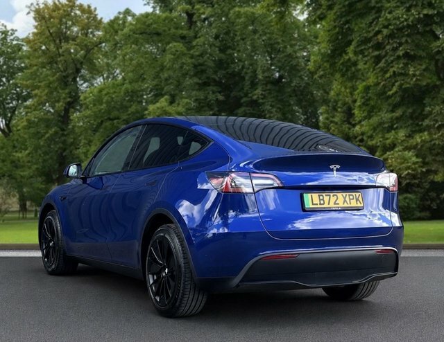 Tesla Model Y 2022 Dual Motor Long Range Suv LB72XPK Blue #6