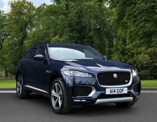 Jaguar F-Pace 2016 3.0 D300 V6 S Suv Awd Euro 6 Blue