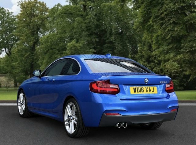 BMW 2 Series Gran Coupe 2016 2.0 220D M Sport Coupe Euro Blue #6