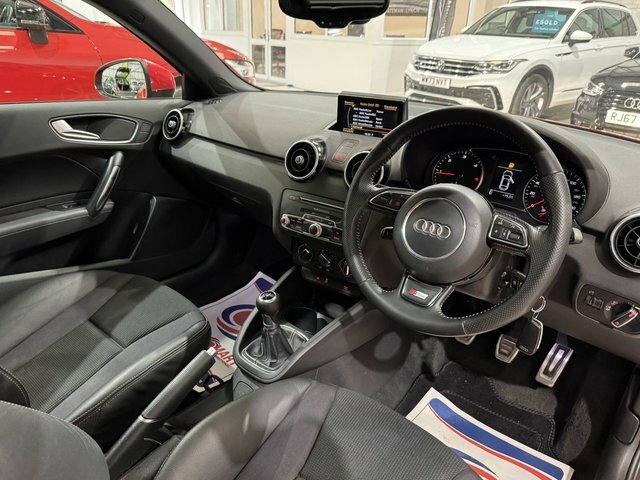 Audi A1 2015 1.6 Tdi S Line Hatchback Eu SA15RZM Red #6