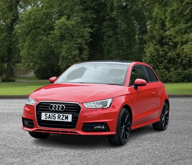 Audi A1 2015 1.6 Tdi S Line Hatchback Eu SA15RZM Red #3