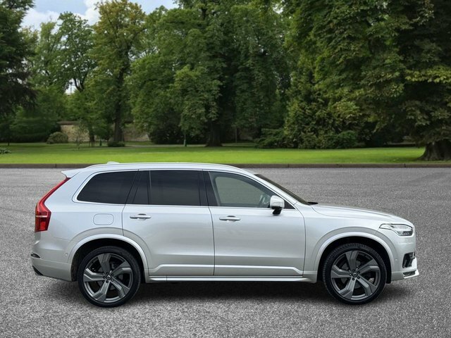 Volvo XC90 2019 2.0 D5 Powerpulse R-design Pro Suv NY19VVK Silver #3
