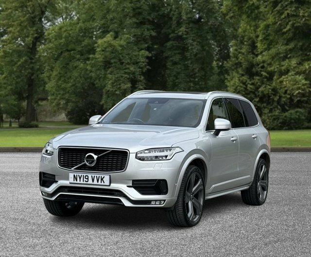 Volvo XC90 2019 2.0 D5 Powerpulse R-design Pro Suv NY19VVK Silver #2