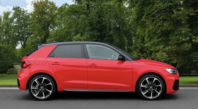 Audi A1 2021 1.5 Tfsi 35 Black Edition Sportback Petro YC71ULN Red #4