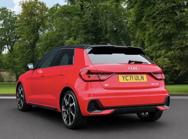 Audi A1 2021 1.5 Tfsi 35 Black Edition Sportback Petro YC71ULN Red #6