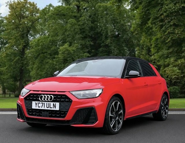 Audi A1 2021 1.5 Tfsi 35 Black Edition Sportback Petro YC71ULN Red #2