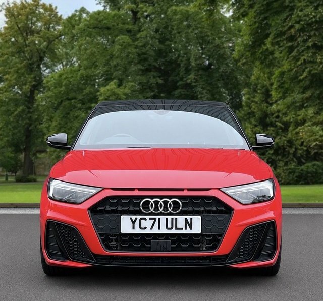 Audi A1 2021 1.5 Tfsi 35 Black Edition Sportback Petro YC71ULN Red #3