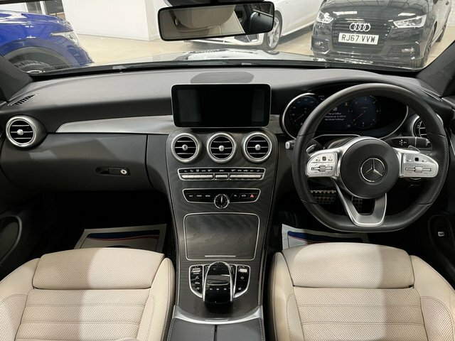 Mercedes-Benz C Class 2019 2.0 C300d Amg Line Premium Coupe KM69SVW Black #5