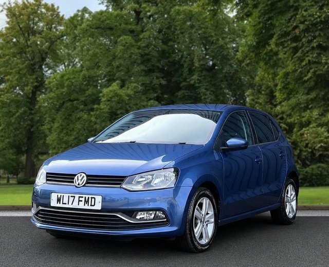 Volkswagen Polo 2017 1.2 Tsi Bluemotion Tech Match Edition Hatchba WL17FMD Blue #2
