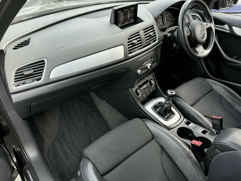 Audi Q3 Suv 2.0 Tdi S Line Edition 2017 MA17UZU Black #5