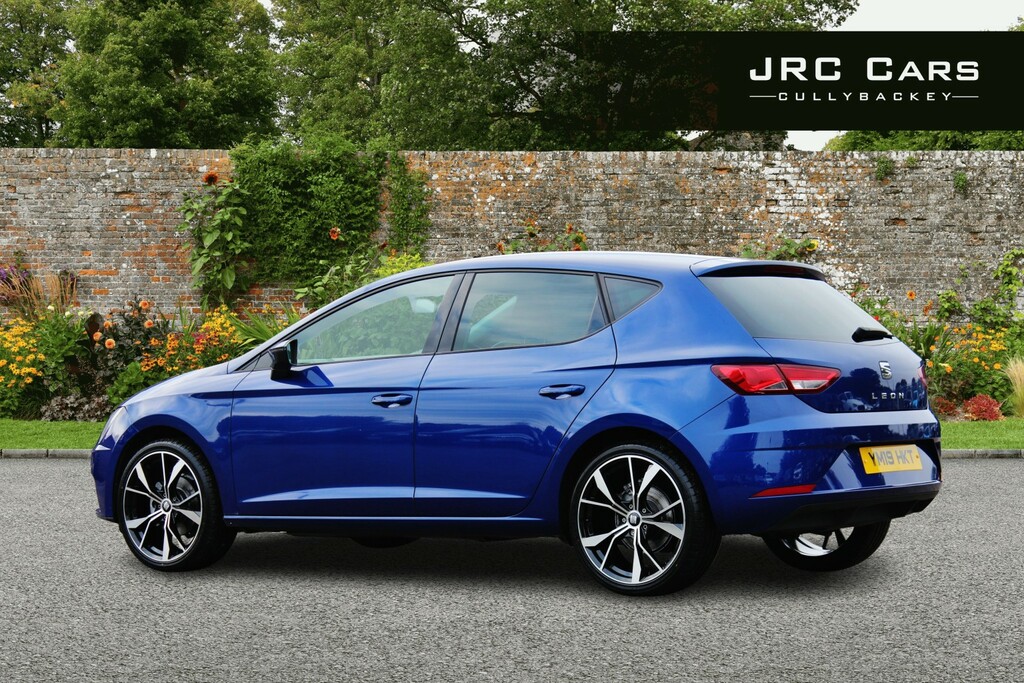 Seat Leon Hatchback 1.6 Tdi Se Dynamic 2019 YM19HKT Blue #4