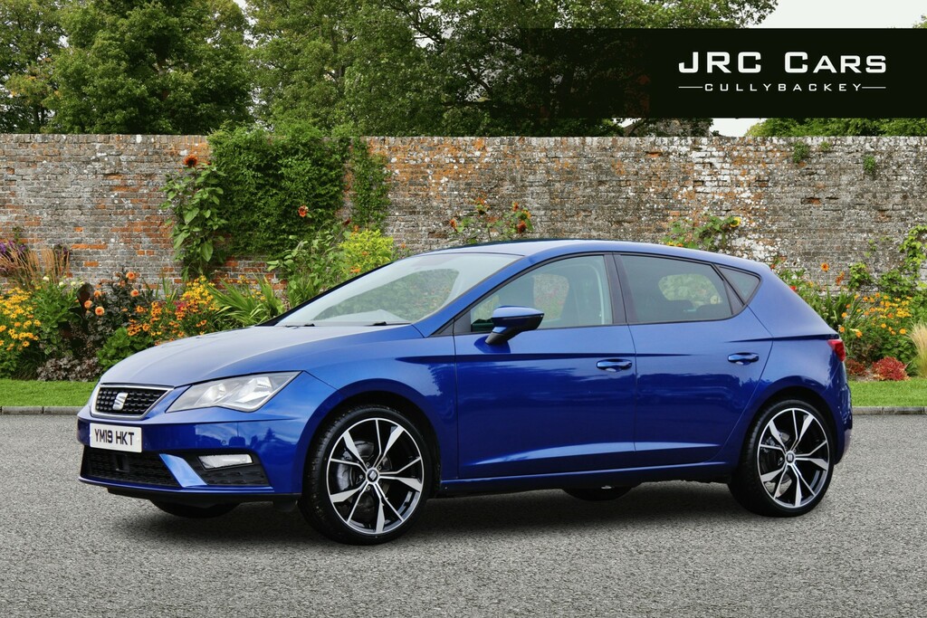 Seat Leon Hatchback 1.6 Tdi Se Dynamic 2019 YM19HKT Blue #2