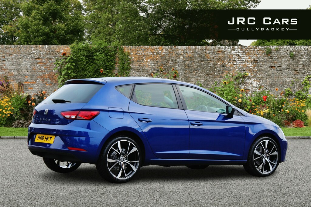Seat Leon Hatchback 1.6 Tdi Se Dynamic 2019 YM19HKT Blue #3