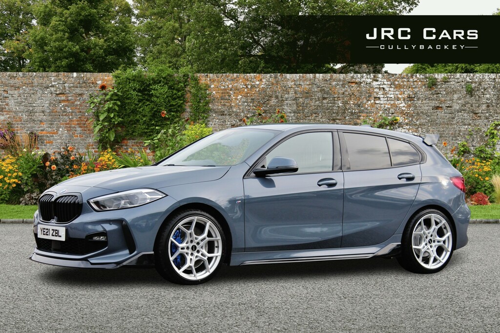 BMW 1 Series Hatchback 2.0 118D M Sport 2021 YE21ZBL Grey #2