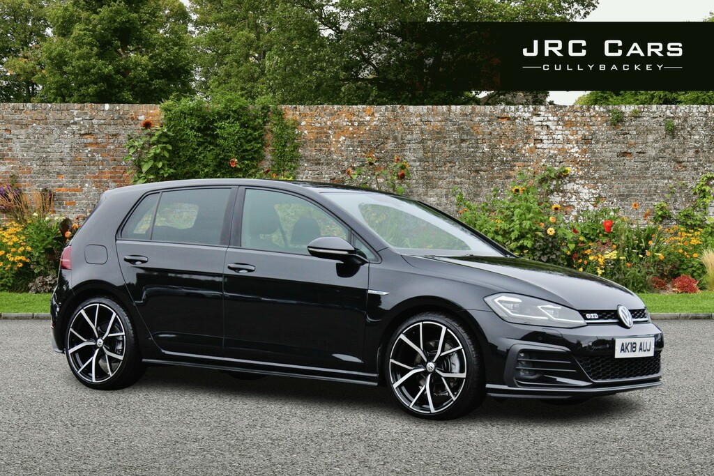 Volkswagen Golf Hatchback 2.0 Tdi Gtd Blueline 2018 Black