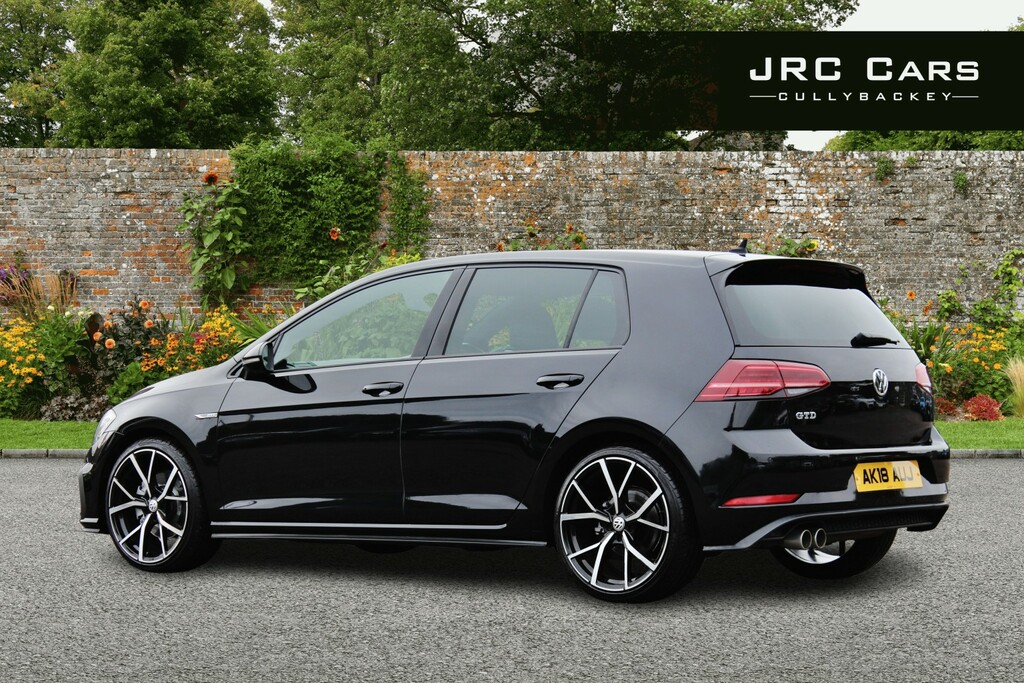 Volkswagen Golf Hatchback 2.0 Tdi Gtd Blueline 2018 AK18AUJ Black #3