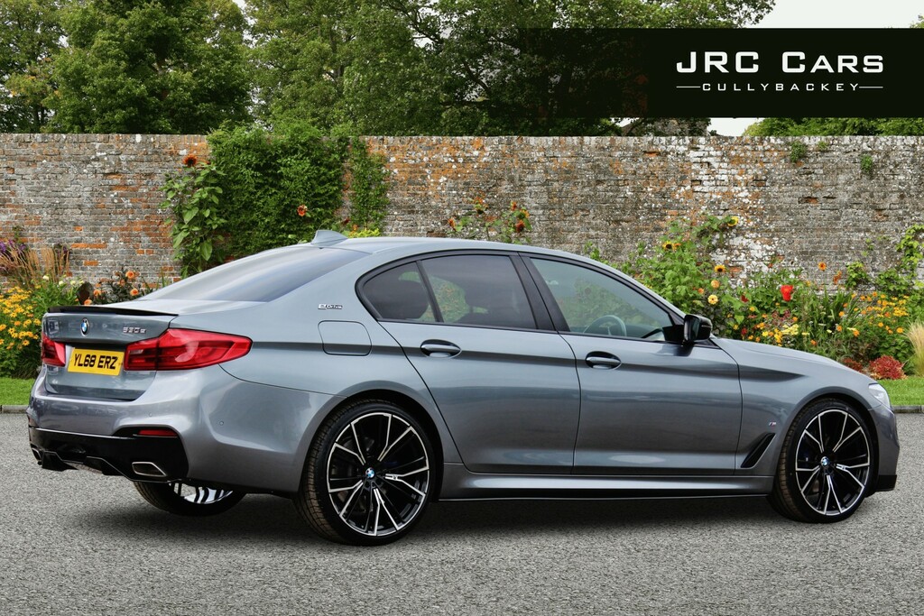 BMW 5 Series Saloon 2.0 530E M Sport Iperformance Saloon 2018 YL68ERZ Blue #3