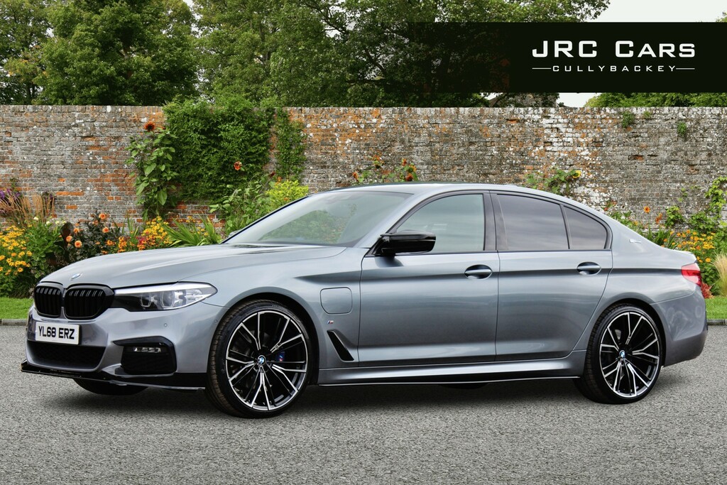 BMW 5 Series Saloon 2.0 530E M Sport Iperformance Saloon 2018 YL68ERZ Blue #2