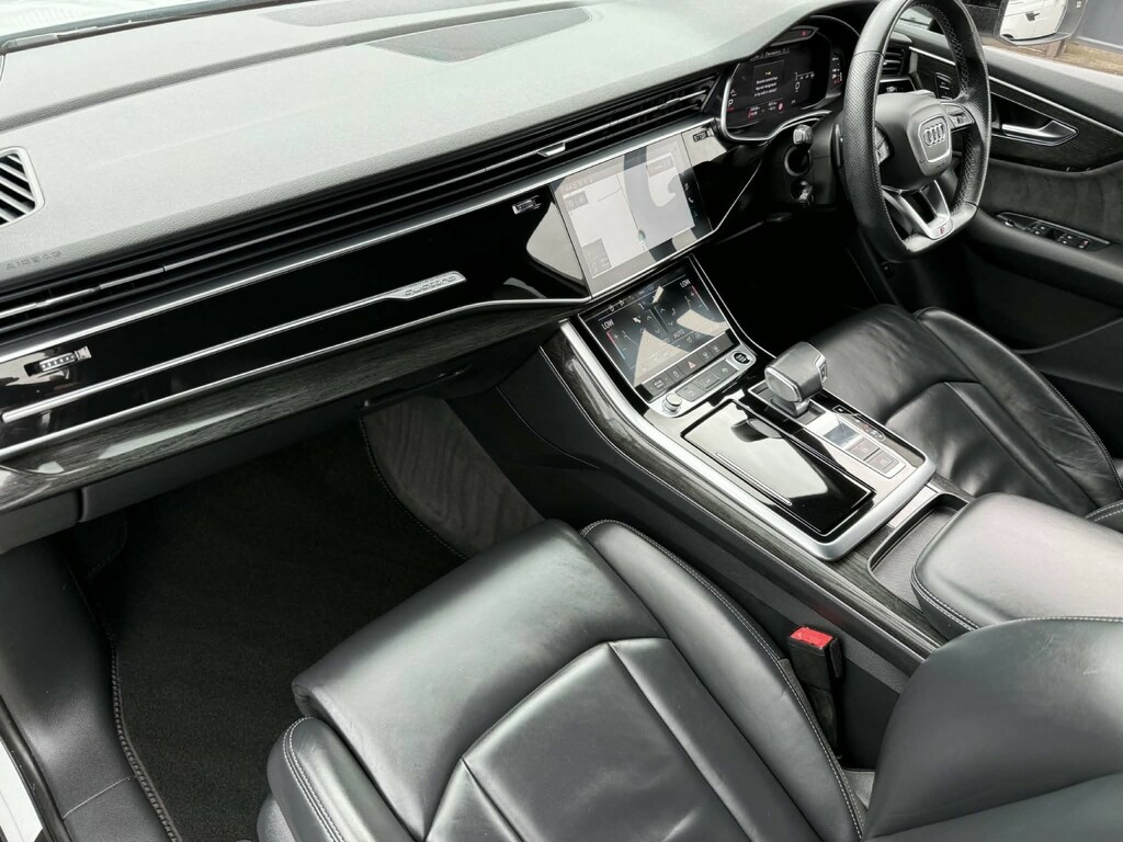 Audi Q7 Suv 3.0 Tdi V6 50 Black Edition 2021 NJ21OXG White #5
