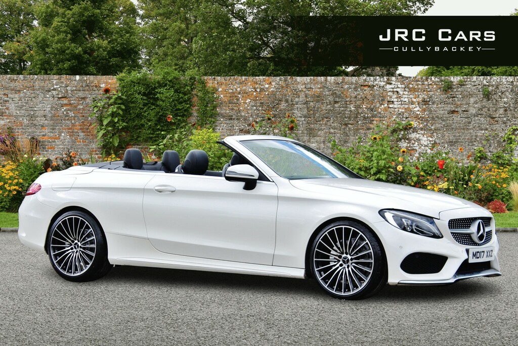 Mercedes-Benz C Class Convertible 2.1 C220d Amg Line 2017 White