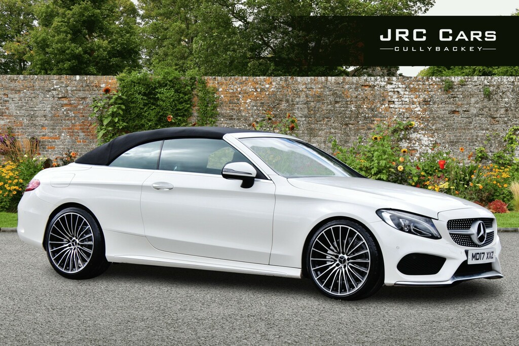 Mercedes-Benz C Class Convertible 2.1 C220d Amg Line 2017 MD17XXZ White #5