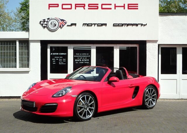 Porsche Boxster 981 2.7 Pdk Red
