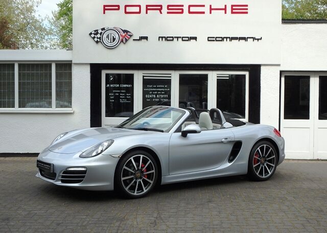 Porsche Boxster 981 2.7 Silver