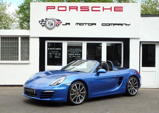 Porsche Boxster 981 2.7 Pdk Blue