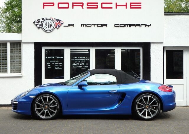 Porsche Boxster 981 2.7 Pdk RX63ZTM Blue #4